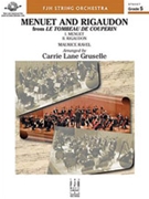 Menuet and Rigaudon by Ravel Maurice - Gruselle Carrie Lane - for Full Score