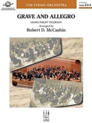 Grave and Allegro by Telemann Georg Philipp - McCashin Robert D - for Full Score