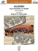 Allegro from Concerto in D Major