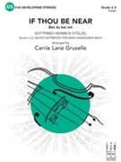 If Thou Be Near (Bist du bei mir)
 by Bach and Stolzel - Gruselle Carrie Lane - for Full Score