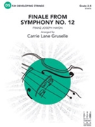 Finale from Symphony No 12