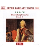 Brandenburg Concertos Nos. 1-6 by Bach Johann Sebastian for CD