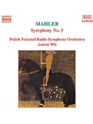 Symphony No. 5 by Mahler Gustav for CD