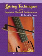 String Techniques by Frost Robert for Cello