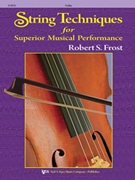 String Techniques by Frost Robert for Piano Accompaniment