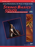 String Basics Solos Book 1 by - Mosier Barden and Woolstenhulme - for String Bass with Audio (Online Interactive Content)