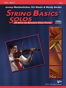 String Basics Solos Book 1 by - Mosier Barden and Woolstenhulme - for Viola with Audio (Online Interactive Content)