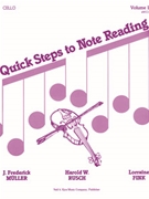 Quick Steps To Note Reading Cello V.1 by Fink Rusch and Spinosa - Rusch/Spinosa - for Cello (Vol 1)