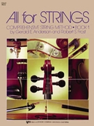 All For Strings Bk 1 by Anderson and Frost - Frost Robert S - for Cello