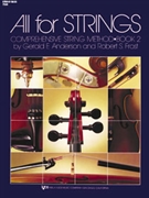 All For Strings Bk 2 by Anderson and Frost - Frost Robert S - for String Bass