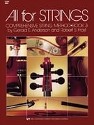 All For Strings Bk 3 by Anderson and Frost - Frost Robert S - for Viola