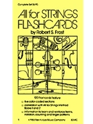 All For Strings Flashcards by Anderson and Frost - Frost Robert S - for Flash Cards