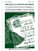 DIEU! QU'IL LA FAIT BON REGARDER! by Telfer Nancy for SATB
