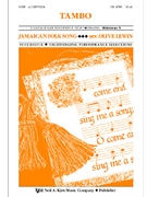 Tambo by Lewin Olive for SATB a cappella