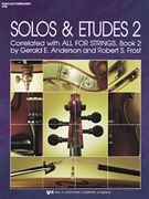 Solos & Etudes Book 2 by Anderson and Frost - Frost Robert S - for Piano Accompaniment (Bk 2)