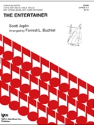 ENTERTAINER THE (OPT. STR. BASS OPT. HARP OR PIANO) by Joplin Scott - Buchtel Forrest - for String Quartet