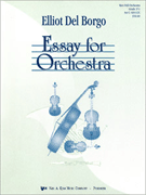 Essay For Orchestra by Del Borgo Elliot for Full Orchestra