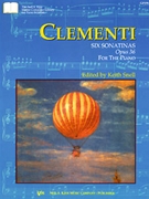 Sonatinas Opus 36 by Clementi Muzio - Snell Keith - for Piano