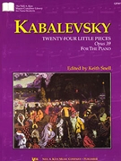 24 Little Pieces Opus 39 by Kabalevsky Dmitri - Snell Keith - for Piano