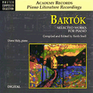 Selected Works For Piano by Bartok Bela - Hidy Diane - for CD