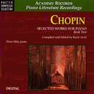 Selected Works For Piano Book 2 by Chopin Frederic - Snell Keith - for CD
