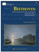 Beethoven: Sonata Quasi una Fantasia Opus 27 No 2 Moonlight by Beethoven Ludwig van - Snell Keith - for Piano