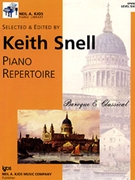 Piano Repertoire Baroque & Classical Book 6 by Snell Keith - Snell Keith - for Piano