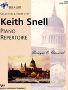 Piano Repertoire Baroque & Classical Book 8 by Snell Keith - Snell Keith - for Piano