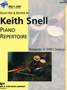 Piano Repertoire Romantic & 20th Century 4 by Snell Keith - Snell Keith - for Piano