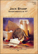 Divertimento In F by Stamp Jack for Concert Band