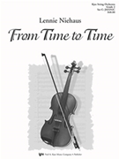 FROM TIME TO TIME - SCORE by Lennie Niehaus for STRING ORC