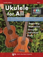 Ukulele for All by Peters and Bogart - Rebecca Bogart - for Ukulele