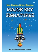Theory Boosters Major Key Signatures by Bastien for Workbook