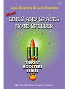 Theory Boosters More Lines & Spaces Note Speller by Bastien for Workbook