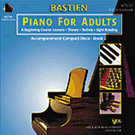 Piano For Adults Book 2 CDs by Bastien for CD