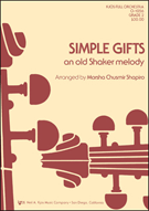 Simple Gifts by Marsha Chusmir Shapiro - Shapiro Marsha Chus - for Full Orchestra