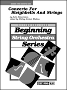 Concerto For Sleigh Bells & Strings by Edmondson John for Full Score