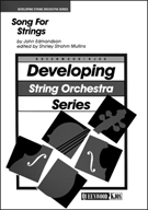 Song For Strings by Edmondson John - Mullins Shirley Str - for Full Score