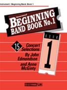 Queenwood Beginning Band Book #1 by Edmondson and McGinty - McGinty Anne - for Euphonium Treble Clef