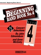 Queenwood Beginning Band Book #4 by Edmondson and McGinty - McGinty Anne - for Full Score