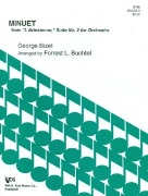 Minuet From L'Arlesienne by Bizet Georges - Buchtel Forrest - for Alto Saxophone and Piano