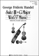 Suite 3 In G Major From Water Music by Handel George Frideric - Anderson Gerald - for Full Score