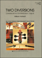2 Diversions by Hofeldt William for String Orchestra