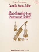 Bacchanale From Samson & Deliliah by Saint-Saens Camille - Porter G - for String Orchestra