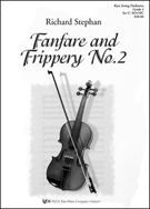 Fanfare & Frippery #2 by Stephan Richard for Full Score