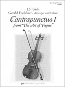 Contrapunctus #1 by Bach Johann Sebastian - Fischbach G - for Full Score