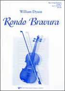 Rondo Bravura by Dyson William for String Orchestra