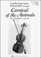 Carnival Of The Animals by Saint-Saens Camille - Bell R - for Full Score