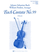 Bach Cantata #99 Chorale by Bach Johann Sebastian - Pordon - for String Orchestra