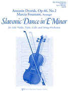 Slavonic Dance In E Minor by Dvorak Antonin - Fountain M - for String Orchestra